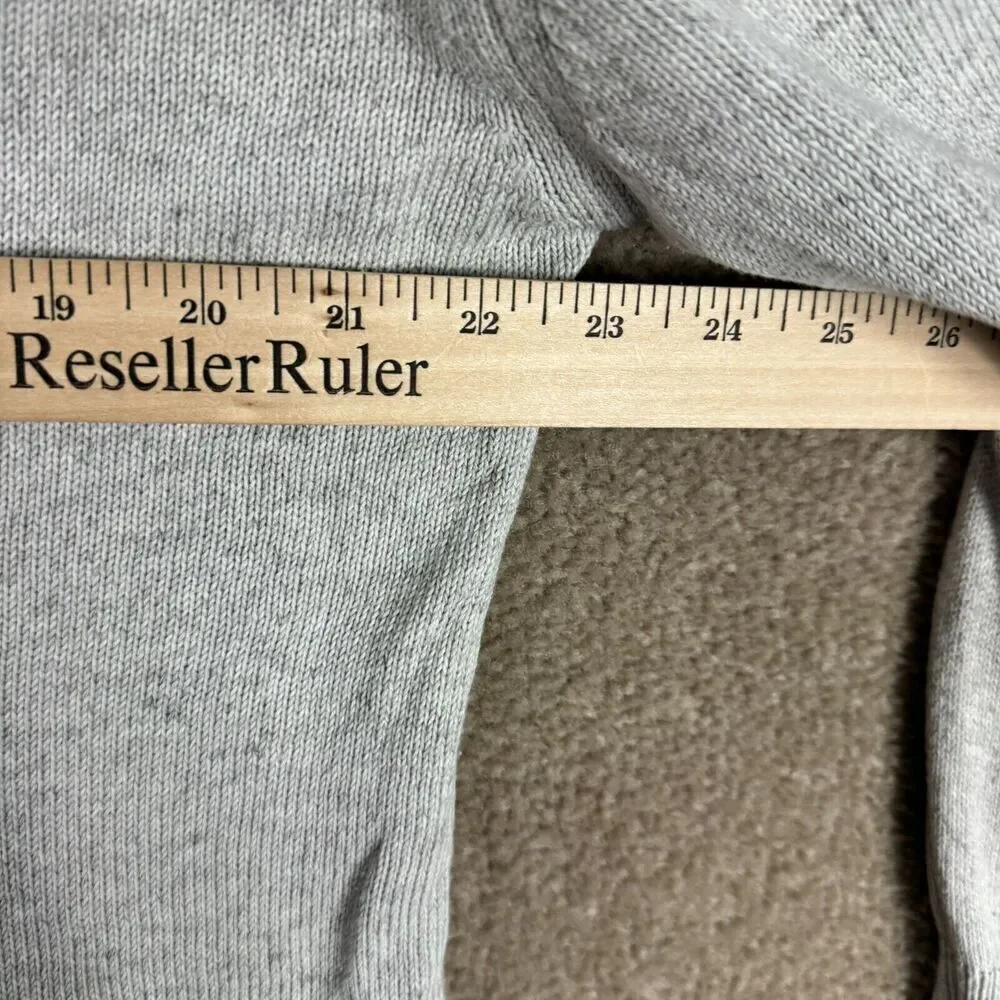 Everlane Sweater Womens Size Medium M Light Gray V Neck Pullover Boxy Fit Cotton